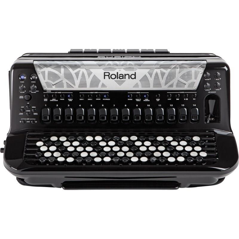 Roland FR-8XB BK ローランド ボタン式 Vアコーディオン 92 ボタン 120ベース 電子 クロマチックアコーディオン 大型 ブラックの画像