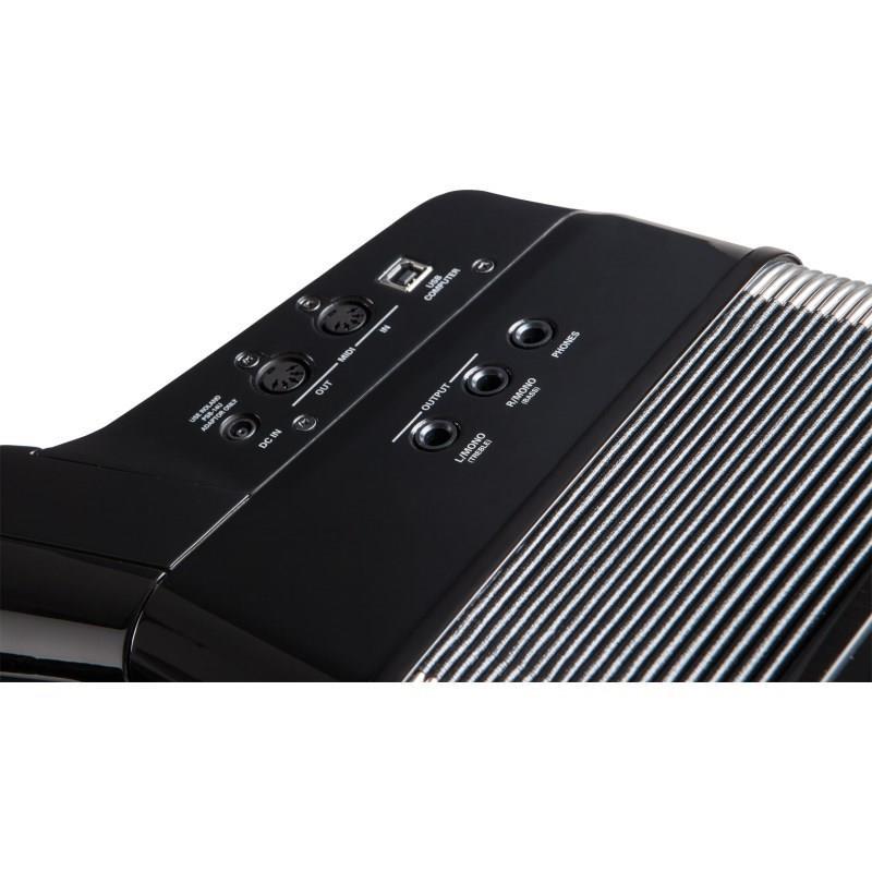 Roland FR-8XB BK ローランド ボタン式 Vアコーディオン 92 ボタン 120ベース 電子 クロマチックアコーディオン 大型 ブラックの画像