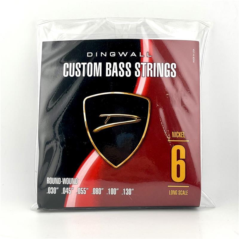 DINGWALL CUSTOM BASS STRINGS [NICKEL 6ST] SET ROUNDWOUND .030.130 