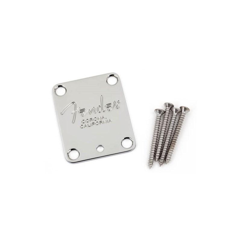 Fender USA 【大決算セール】 4-Bolt American Series Guitar Neck Plate with Fender Corona Stamp | Fender