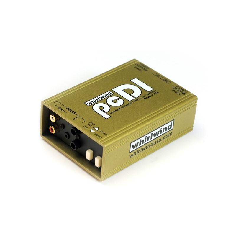 Whirlwind PCDI (生産ライン受け用ステレオパッシブDI) 楽器、手芸、コレクション-レコーディング、PA機材-楽器、器材