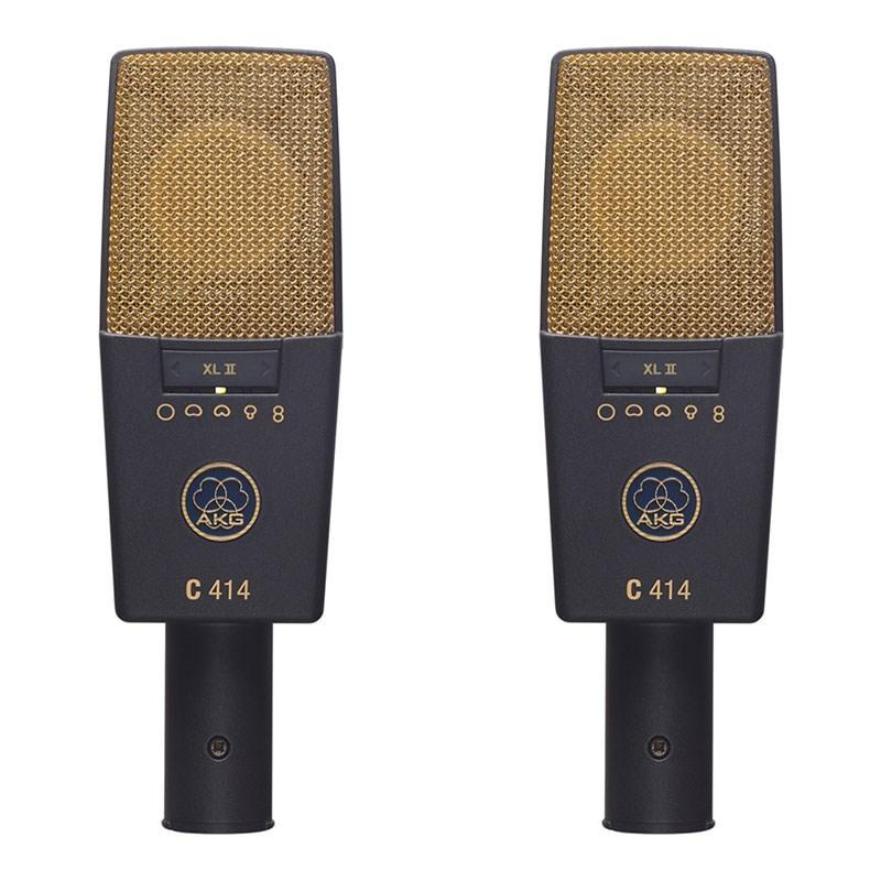 AKG C414XLII/ST 【ステレオペア】【国内正規3ヵ年保証】（お取り寄せ商品・納期別途ご案内）(アーカーゲー)
