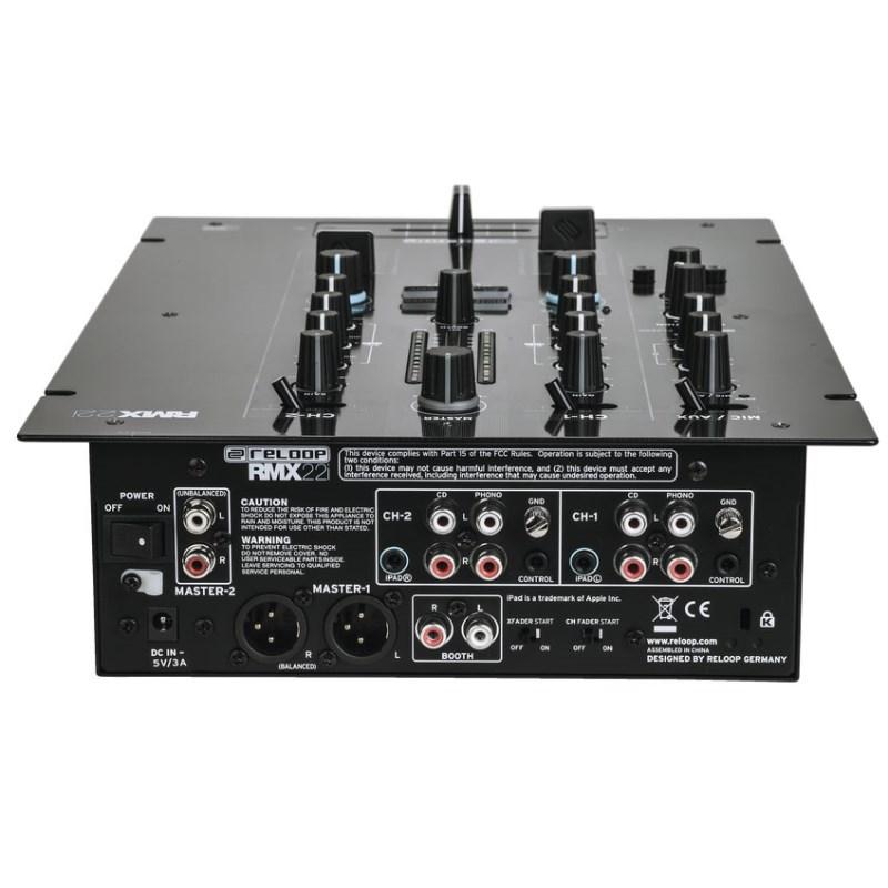 Reloop RMX 22i DJミキサー 本体と付属品 遂にあのReloopのミキサーが日本初上陸！！RMX-22iとは！？