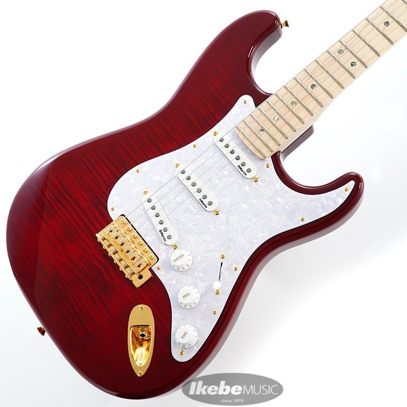 Fender (Japan Exclusive Series) Ritchie Kotzen Strat SSS (Transparent Red Burst) | Fender