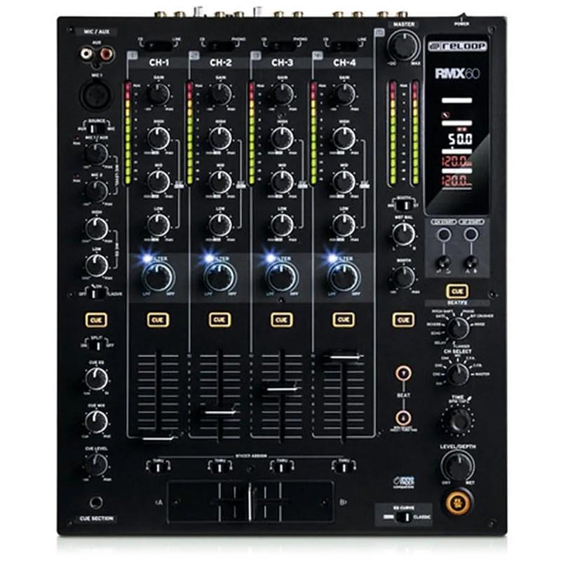 【美品】RELOOP RMX-60 Digital（リループ DJミキサー） reloop RMX-60 DIGITAL 【4ch DJミキサー】 : イケベ楽器店 - 通販