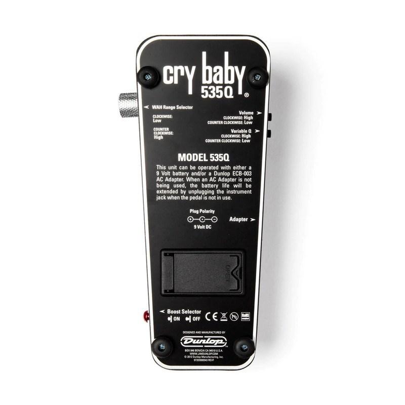 美品箱ありCry Baby 535Q ワウペダル 純正18Vアダプター付き