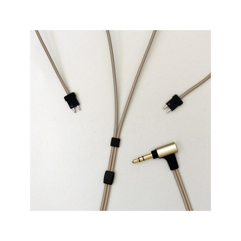 onso iect_02_ub3f_120  【3.5ステレオプラグ - 2pin(for FitEar)(l/r) 長さ1.2m】 | 