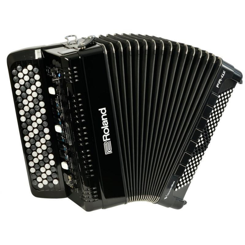 Roland (台数限定・純正リュック型ソフトケース付き) FR-4Xb BK ローランド ブラック Vアコーディオン 電子 クロマチックアコーディオン ボタ...の画像