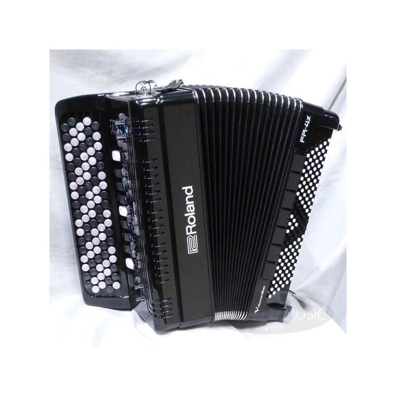 Roland (台数限定・純正リュック型ソフトケース付き) FR-4Xb BK ローランド ブラック Vアコーディオン 電子 クロマチックアコーディオン ボタ...の画像