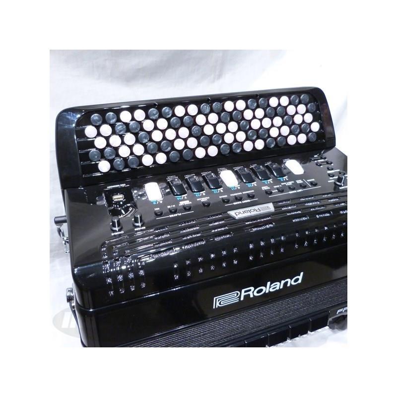 Roland (台数限定・純正リュック型ソフトケース付き) FR-4Xb BK ローランド ブラック Vアコーディオン 電子 クロマチックアコーディオン ボタ...の画像