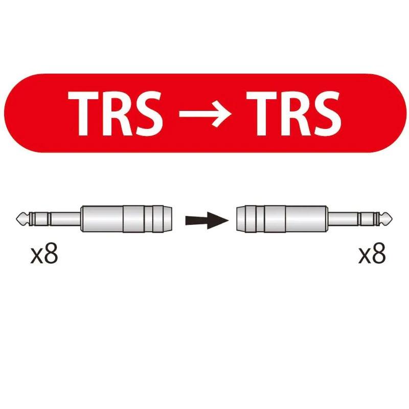 Oyaide PA-08 TRS V2(TRS-TRS)【3.0m】_2