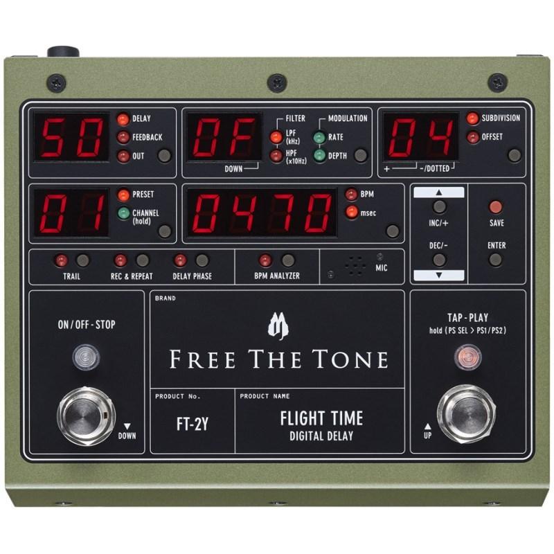 Free The Tone FLIGHT TIME FT-2Y [Digital Delay]｜ikebe