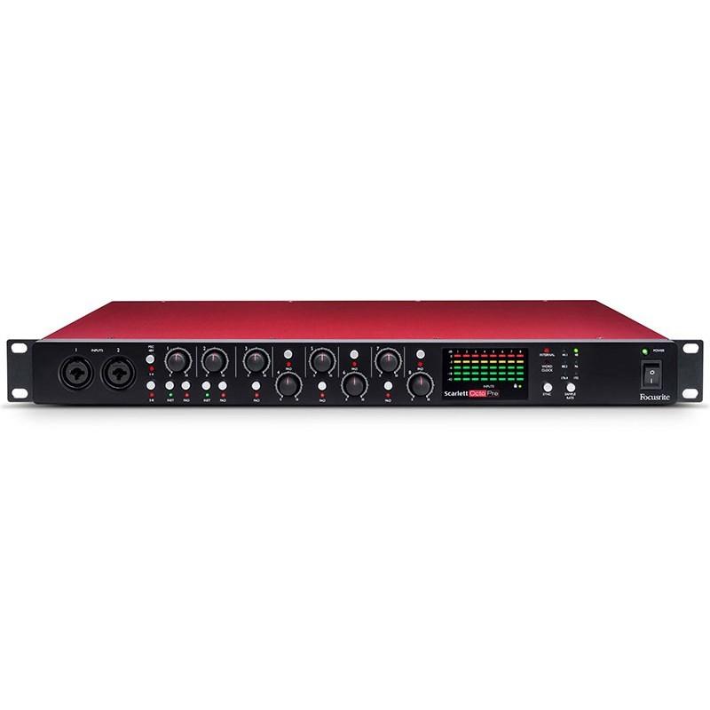 配信機器・PA機器・レコーディング機器 Focusrite Scarlett OctoPre Focusrite Scarlett OctoPre(ADAT出力搭載・アナログ8ch入出力対応