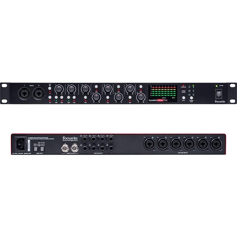 配信機器・PA機器・レコーディング機器 Focusrite Scarlett Octo Pre Focusrite Scarlett OctoPre Dynamic(ADAT入出力搭載・コンプレッサー