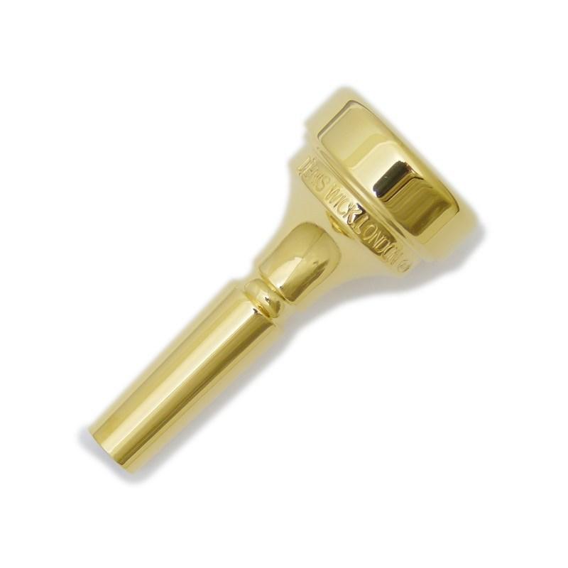 Denis Wick 4FL フリューゲルホルン　マウスピース　金メッキ Denis Wick 4FL フリューゲルホルン マウスピース 金メッキ Denis Wick