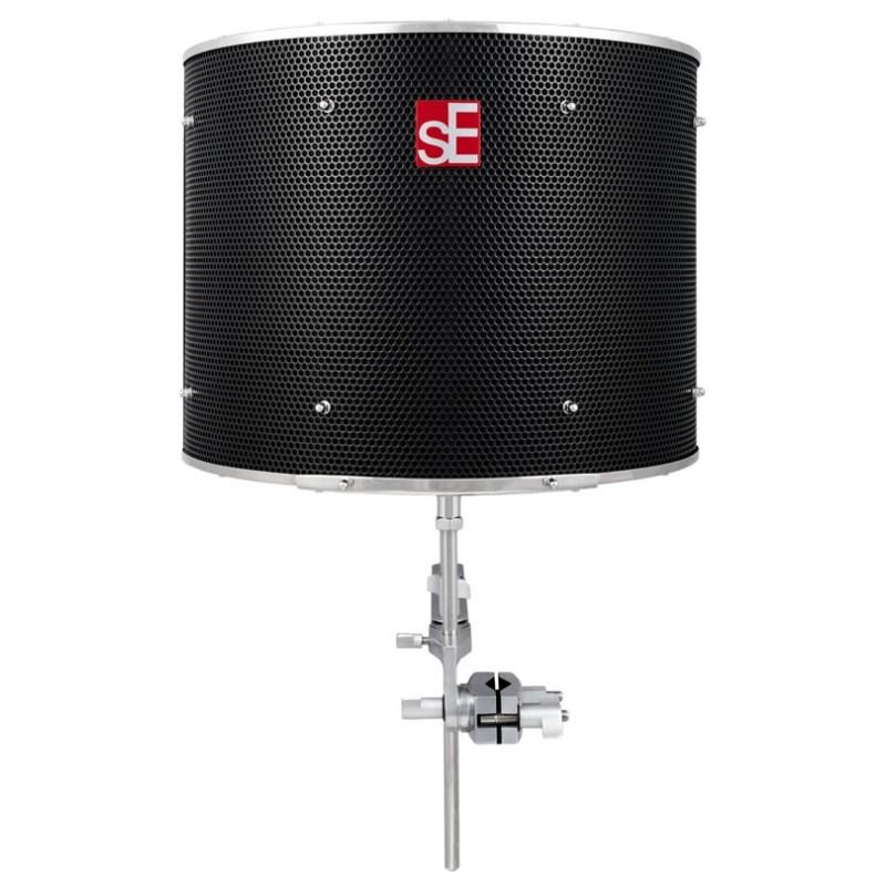 【人気モデル】SE REFLEXION FILTER-PRO BLACK 防音 sE Electronics Reflexion Filter PRO / Black(リフレクション