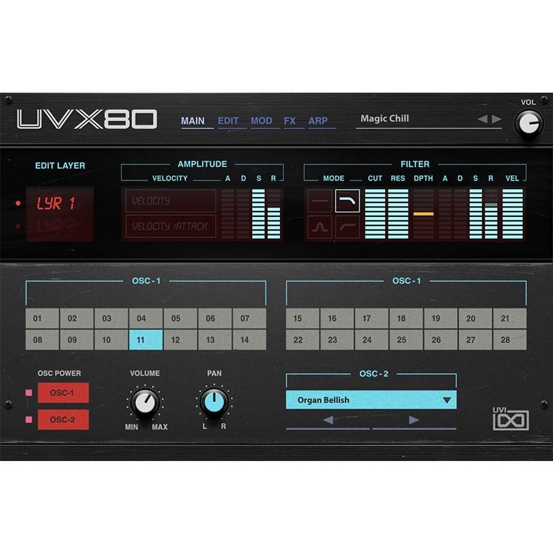 UVI UVX80 (オンライン納品専用) ※代金引換はご利用頂けません。|イケベ楽器店|01