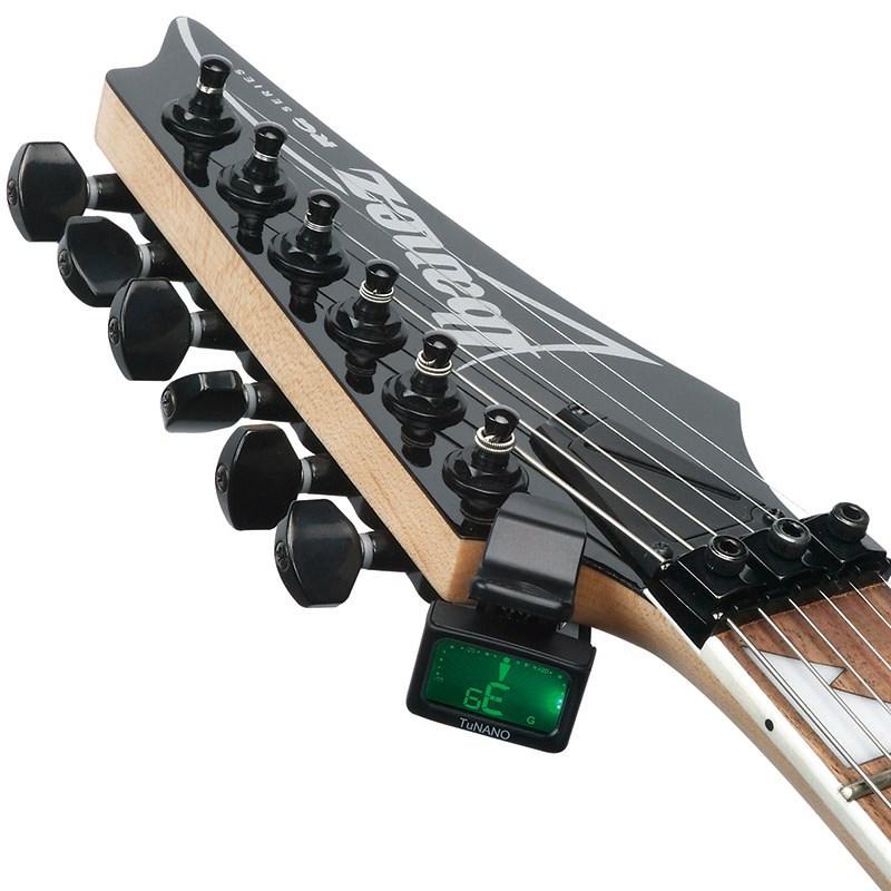 Ibanez エレキギター ブラック+クリップチューナー付き Ibanez（アイバニーズ） Ibanez TUNANO [クリップ・タイプチューナー