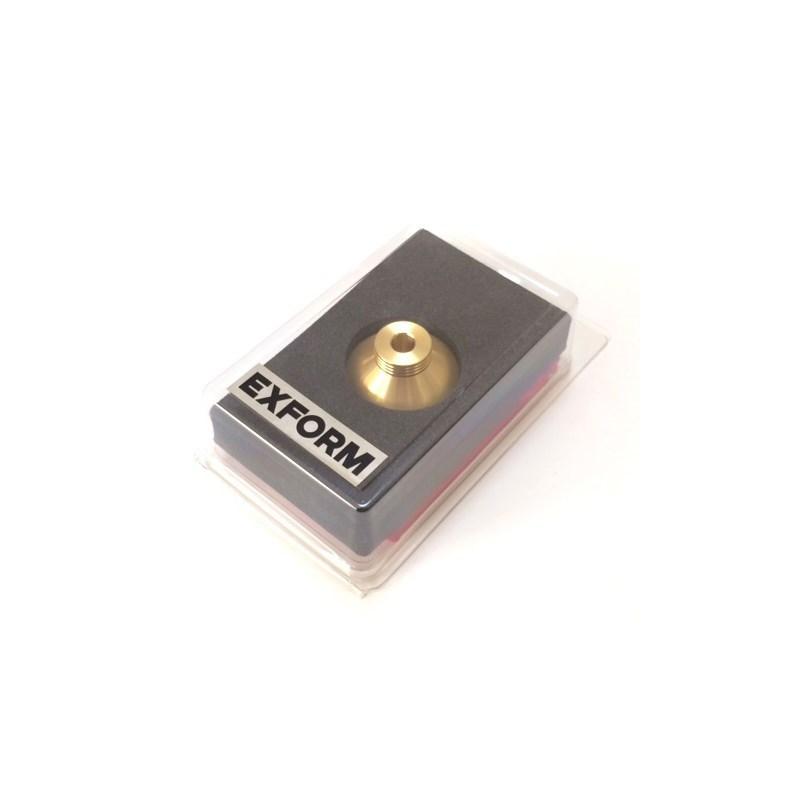 EXFORM プロDJ用EPアダプター EP-2DJ-GLD (ドーナツ穴径φ38.0mm