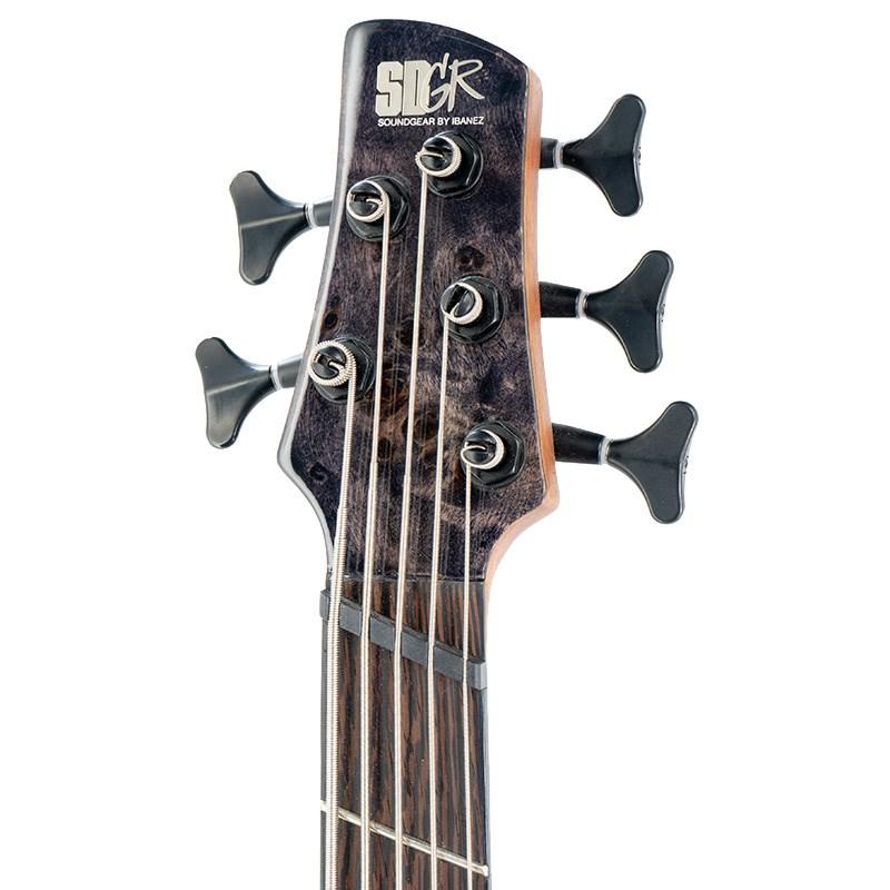 Ibanez SRMS805 美品 Ibanez Bass Workshop SRMS805 Multi-Scale Bass Guitar - Brown