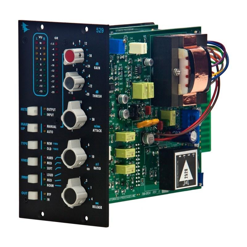API 529 コンプレッサー API 529（500シリーズモジュール対応 ステレオコンプレッサー)(500