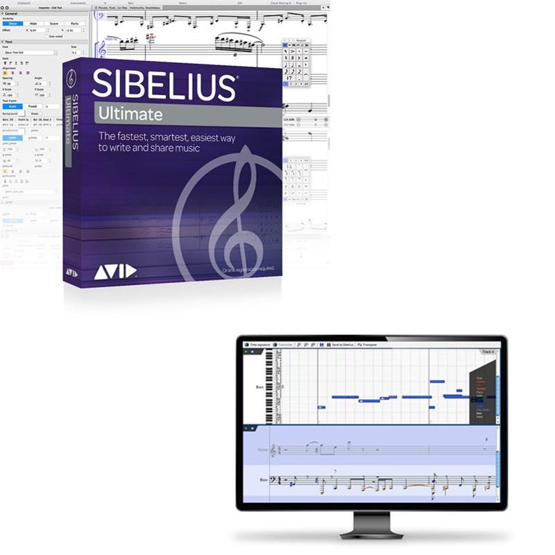 新品即決 DTM、DAW-AVID Sibelius Ultimate AudioScore バンドル【9938-30118-00】 -  oceansurveynews.com