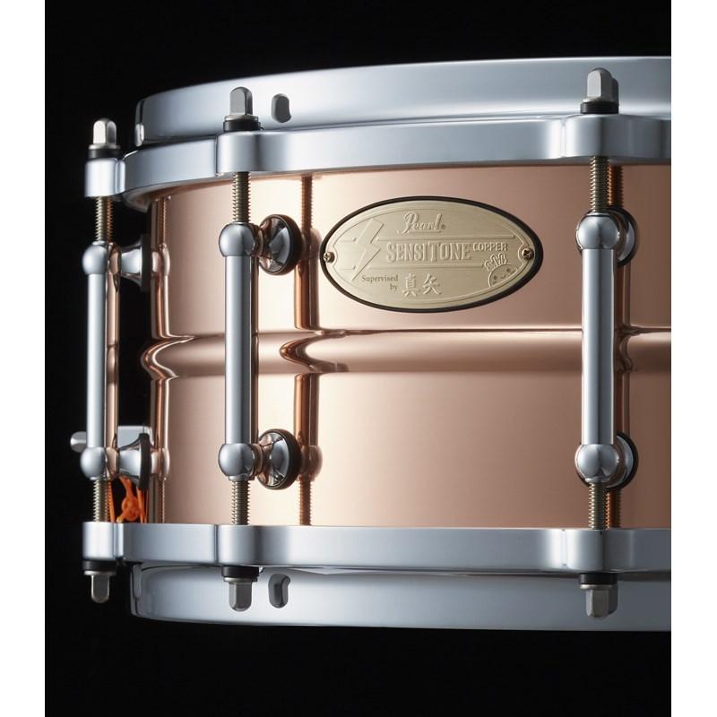 Pearl STA1455CO/SY [SensiTone Copper Snare Drum supervised by 真矢]｜ikebe｜03