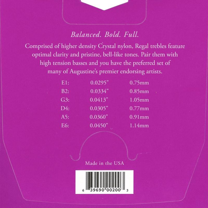 AUGUSTINE REGAL/BLUE SET HIGH TENSION オーガスティン | AUGUSTINE | 01