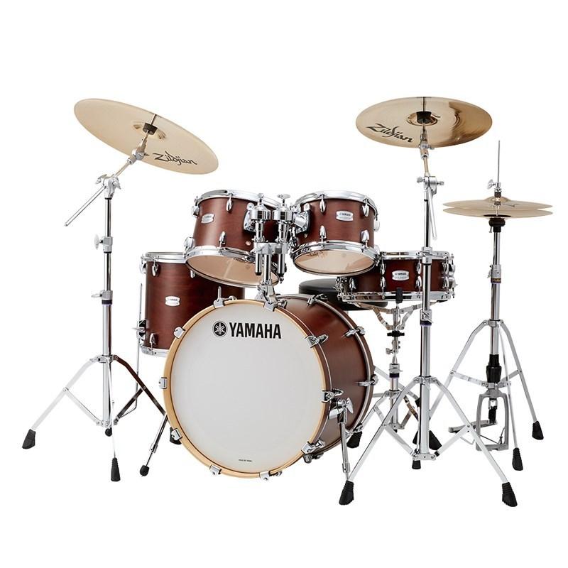 YAMAHA - TMP0F4SAC [Tour Custom/20バスドラムスタンダードセット + A Custom シンバル仕掛ける] 【色つや：黒茶繻子:CHS】 楽器、手芸、コレクション-ドラムセット