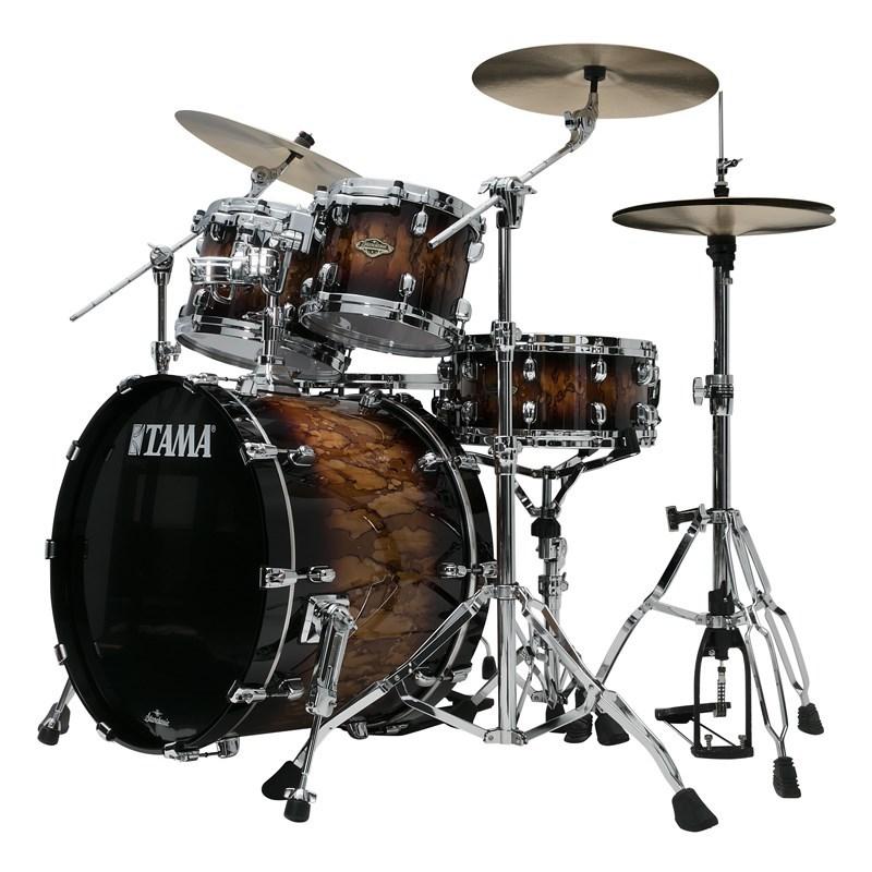 TAMA WBS42S-MBR [Starclassic Walnut/Birch 4pc Set/Molten Brown Burst] 【22BD，16FT，12 & 10TT】【お取り寄せ品】 | TAMA | 01