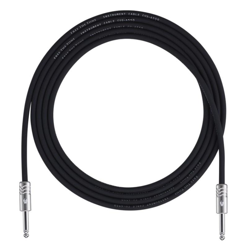 Free The Tone CUI-6550STD ×2 + ソルダーレスキット Free The Tone 【お取り寄せ商品】 Instrument Cable CUI-6550STD (2.0