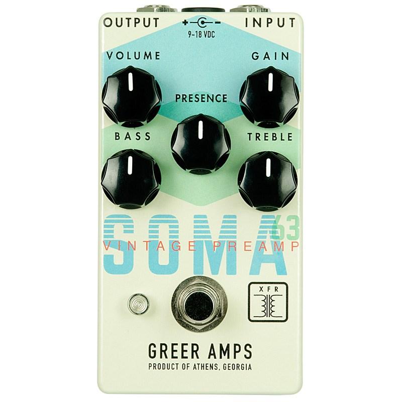 Greer Amps SOMA 63 ギターエフェクター Greer Amps SOMA 63 Vintage Preamp : イケベ楽器店 - 通販 - Yahoo