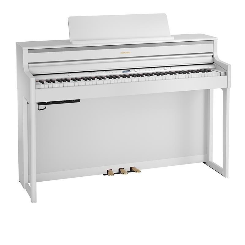 Roland 【5月中旬以降据付予定】HP704-WHS(ホワイト)(当店限定・3年保証) (豪華特典つき) (古い電子ピアノ無料引取) (全国配送設置無料/沖...の画像