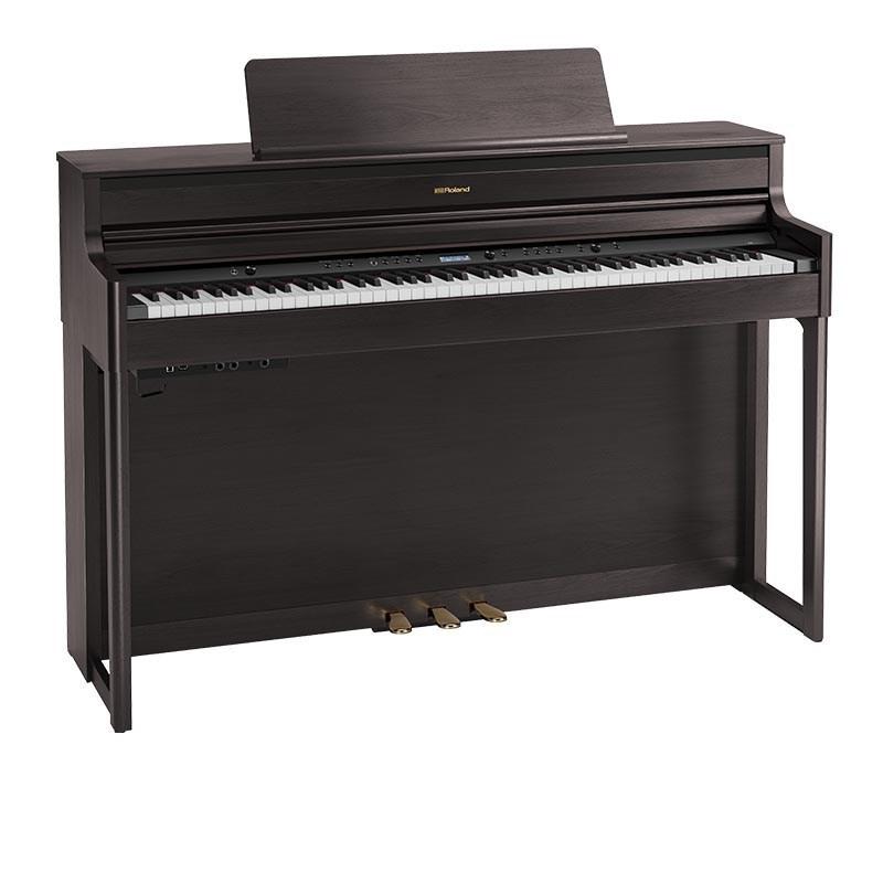 Roland HP704-DRS（ダークローズウッド調仕上げ）(当店限定・3年保証)(豪華特典つき)(古い電子ピアノ無料引取)(全国配送設置無料/沖縄・離島...の画像