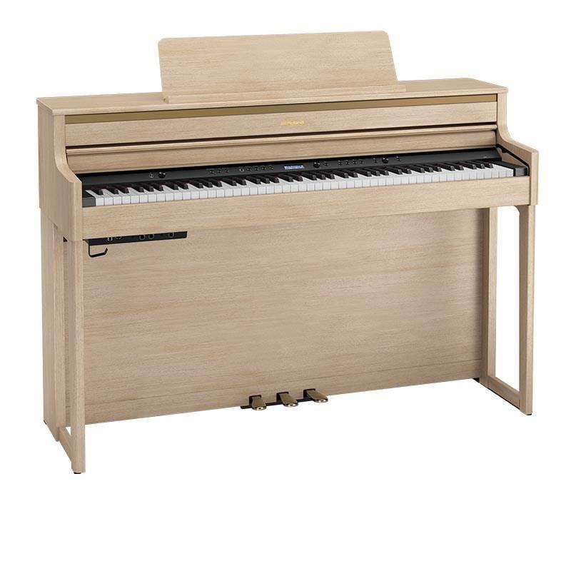 Roland 【5月下旬以降据付予定】HP704-LAS（ライトオーク調仕上げ）(当店限定・3年保証)(豪華特典つき)(古い電子ピアノ無料引取)(全国配送設...の画像