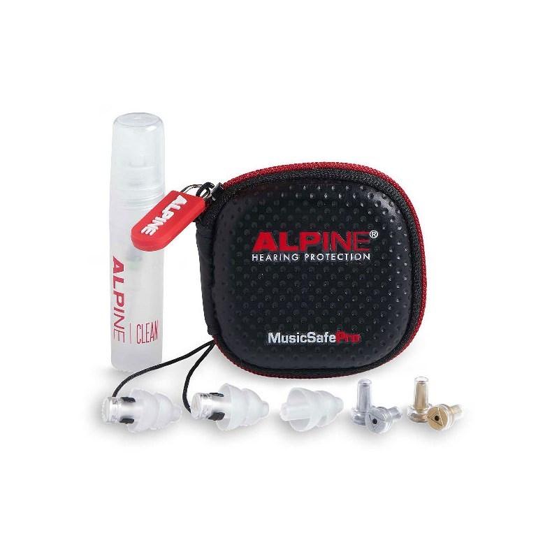 ALPINE HEARING PROTECTION Earplugs NEW MusicSafe Pro (Transparent) [耳栓] | 