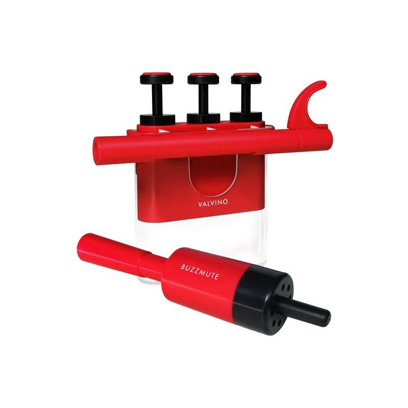 その他ブランド(管楽器・吹奏楽器) TABIBITO VALVINO & BUZZMUTE セット Scarlet Red | 