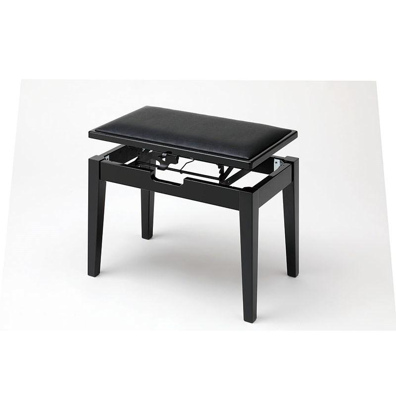 甲南 MK-55 黒塗(ピアノ椅子 ベンチタイプ)【日本製】【お取寄せ商品