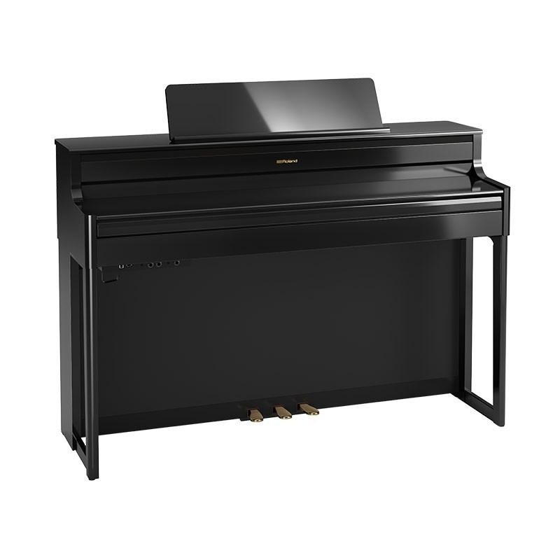 Roland 【5月下旬以降据付予定】HP704-PES(黒塗鏡面艶出し塗装仕上げ)(当店限定・3年保証)(古い電子ピアノ無料引取)(豪華特典つき)(全国配送...の画像