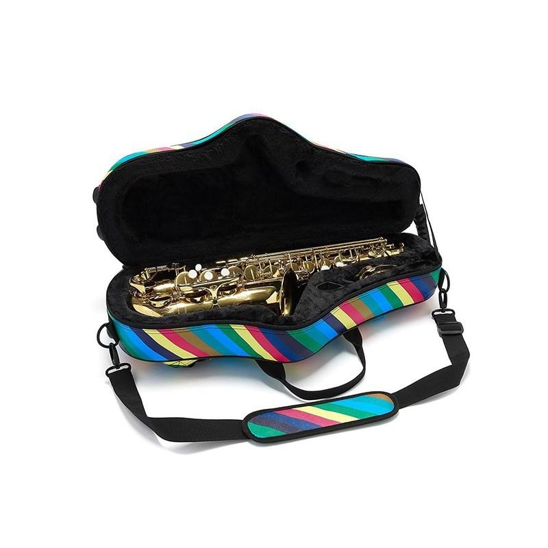 Beaumont 【お取り寄せ品】ボーモント アルトサックス用セミハードケース キャンディ・バンド |  | 02