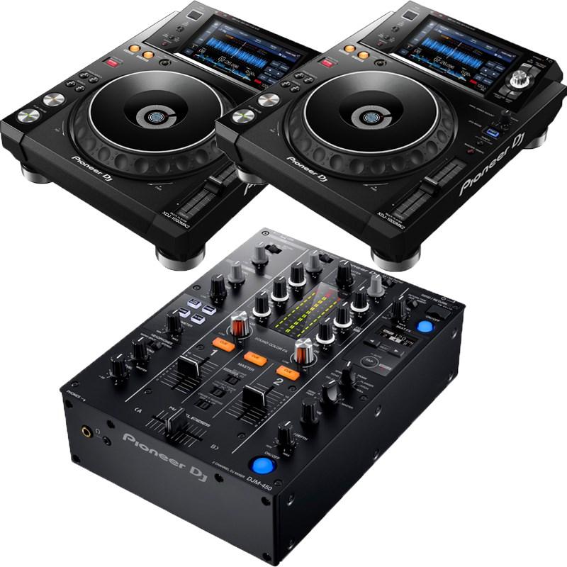 Pioneer DJ XDJ-1000MK2 ケース付き Pioneer DJ Pioneer DJ XDJ-1000MK2+DJM-450【専用保護カバー+USB