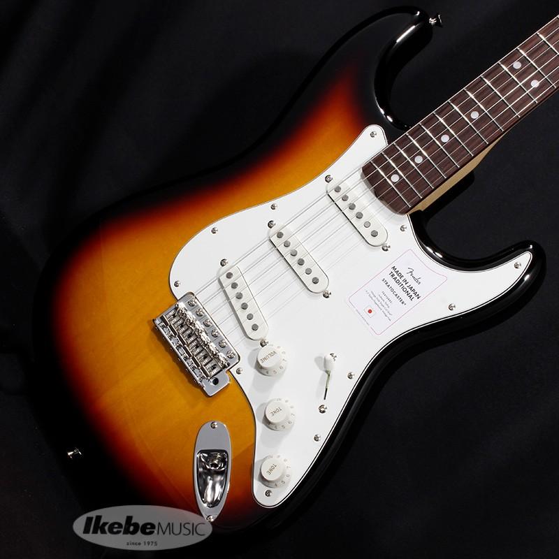 Fender Made in Japan Traditional Late 60s Stratocaster (3-Color Sunburst/Rosewood)の画像