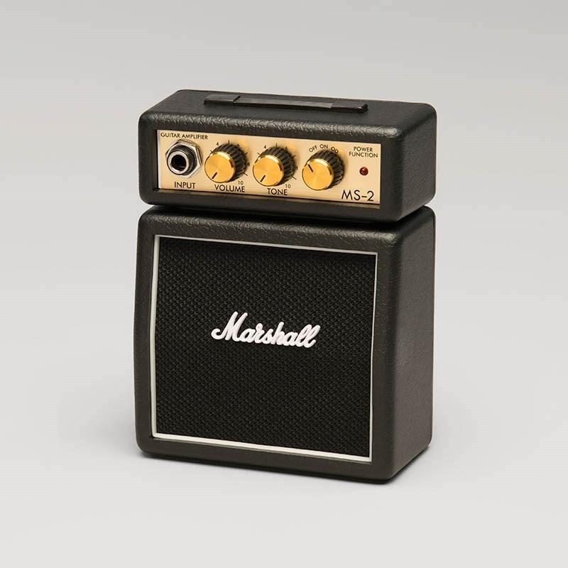 エレキベース 本体 Marshall MS-2 アンプセット　コード付き Marshall（マーシャル） Marshall MS-2（アンプ マーシャル） : イケベ