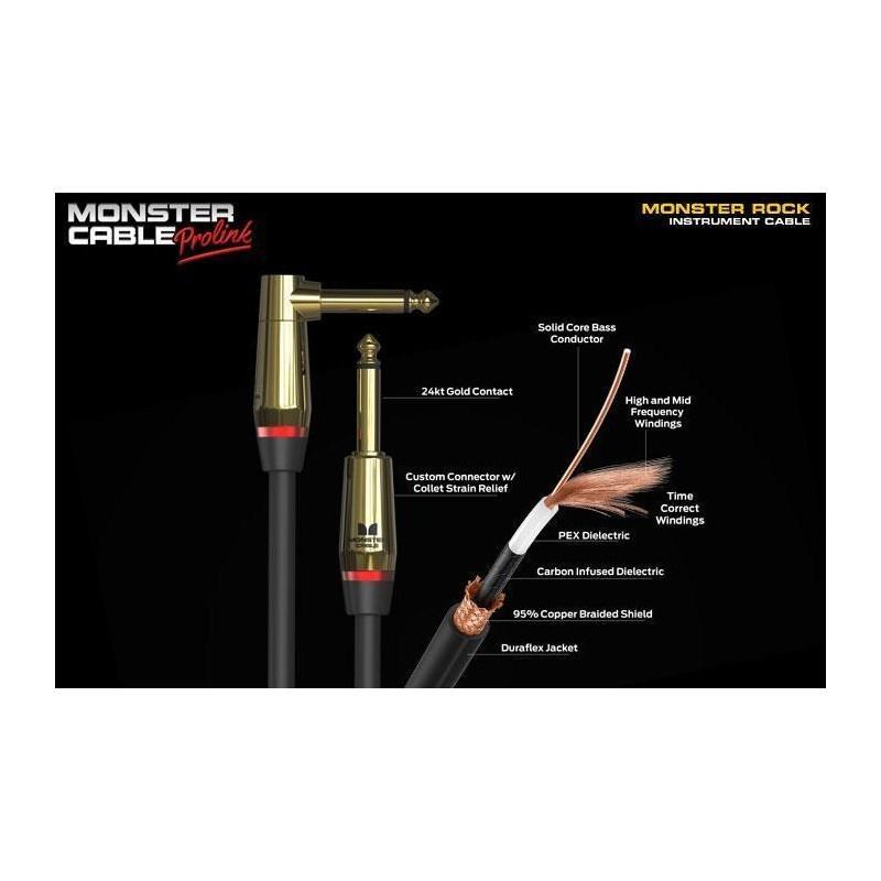 MONSTER CABLE Monster Rock Instrument Cable M ROCK2-12A S/L (3.6m/12ft)｜ikebe｜02