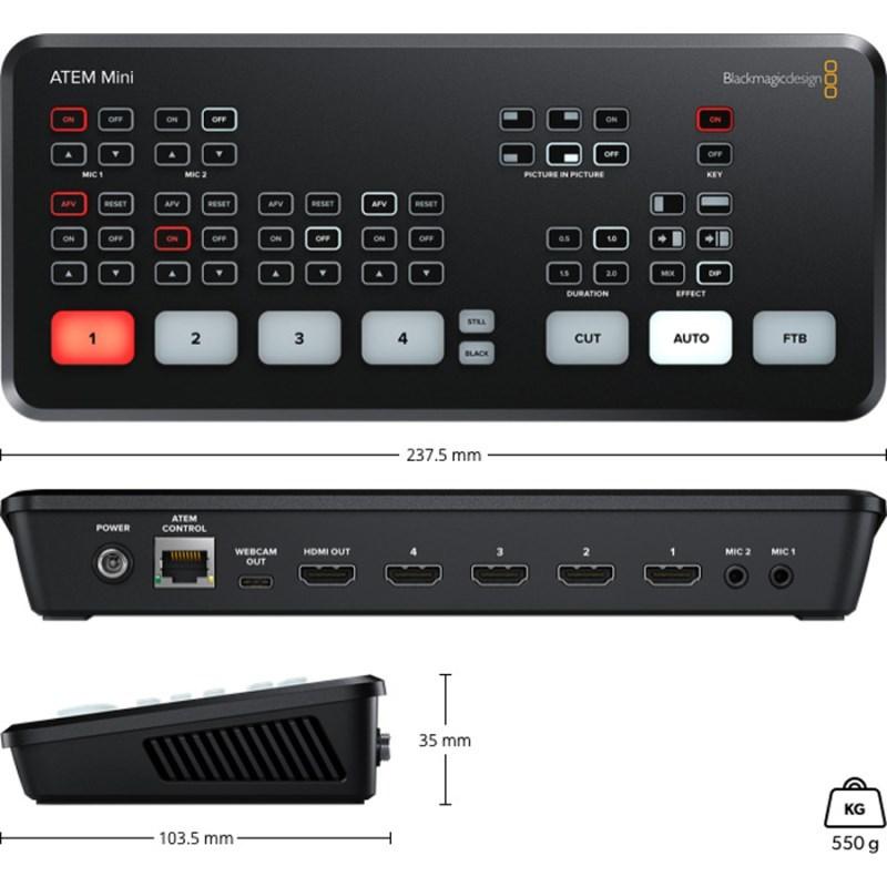 【アウトレット品】 Blackmagic Design ATEM Mini 【X4175643603】(21409円)