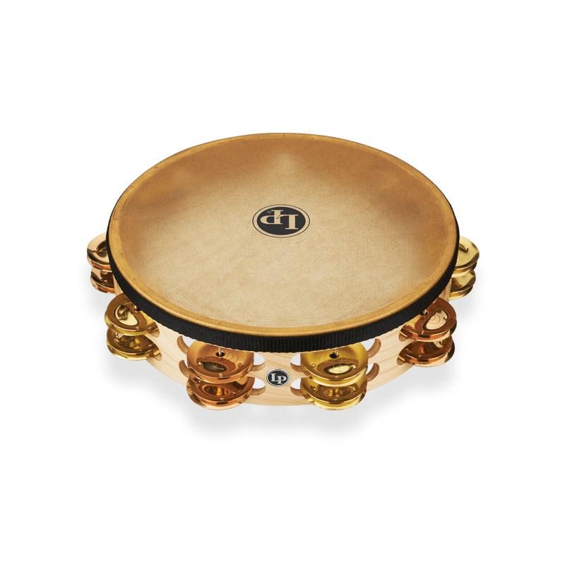 LP 384-BB [Pro Double Row Headed Tambourine 10 - Brass/Bronze