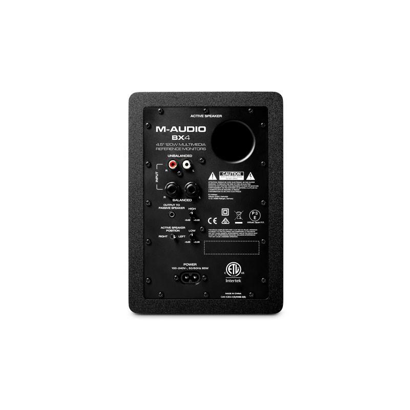 M-AUDIO BX4 スピーカー 本体 M-AUDIO（エムオーディオ） M-AUDIO BX4 (1ペア) 【アンプ内蔵モニター