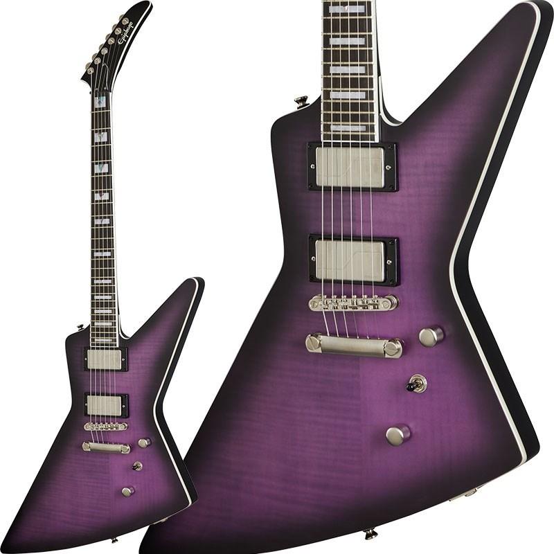 美品 Epiphone Prophecy Extura Explorer Epiphone Prophecy Extura (Purple Tiger Aged Gloss) : イケベ楽器店