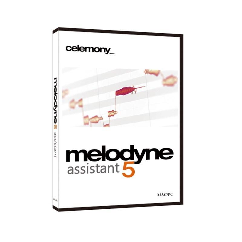 celemony Melodyne 5 Assistant（パッケージ版）（チュートリアル 