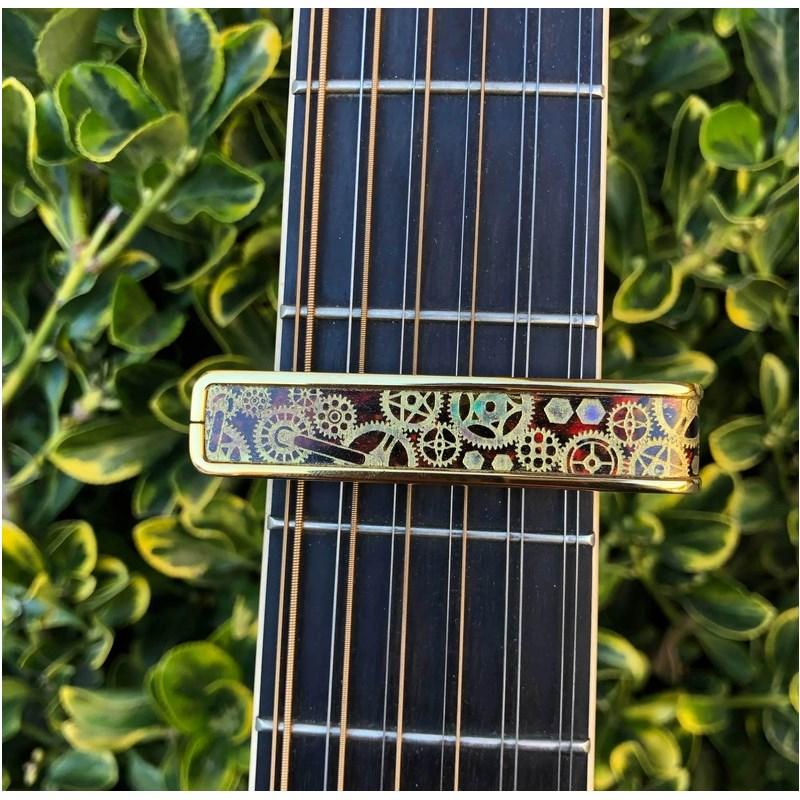 Thalia Capo 24K Gold with Golden Gears on Tiger Eye [新仕様] タリアカポの画像